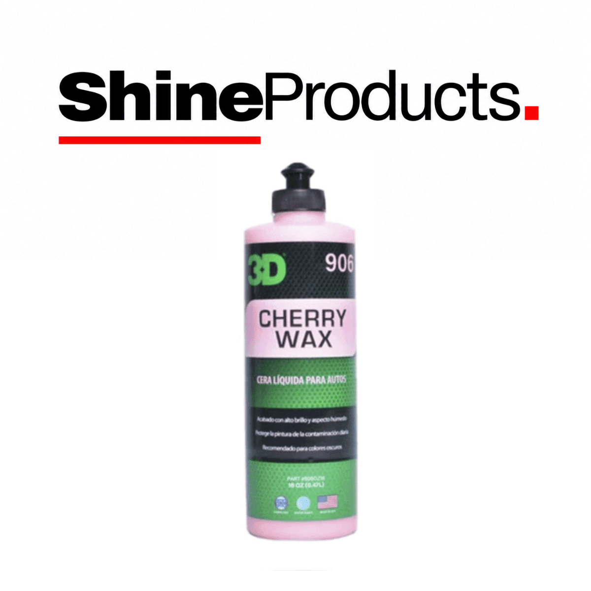 3D Cherry Wax Cera en Crema 473 ml