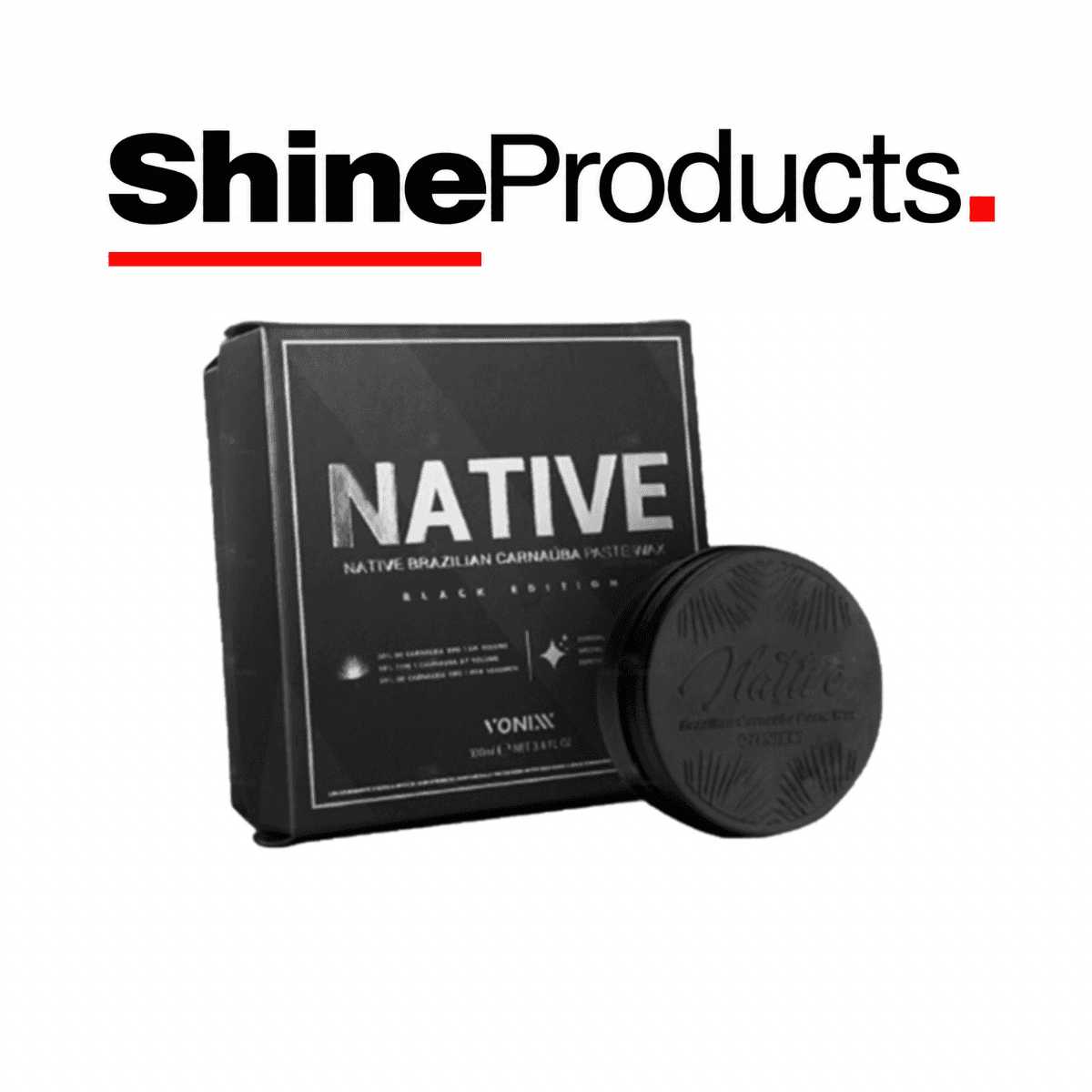Vonixx Native Black Carnauba Paste Wax 100 ml