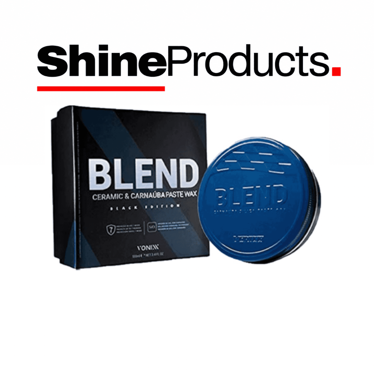 Vonixx Blend Ceramic and Carnauba Black Paste Wax 100 ml