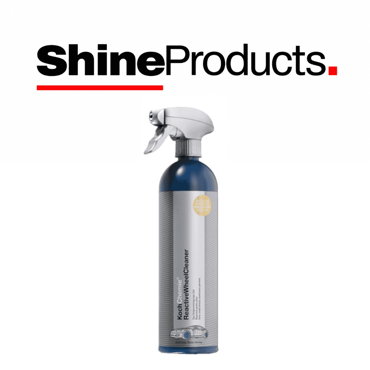 Reactive Wheel Cleaner de 750ml Ferrico de Llantas